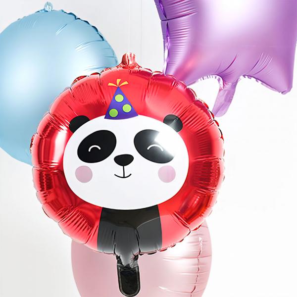 Folieballong Rund Panda