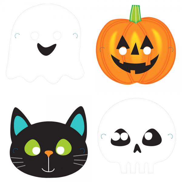 Halloween Friends Pappmasker