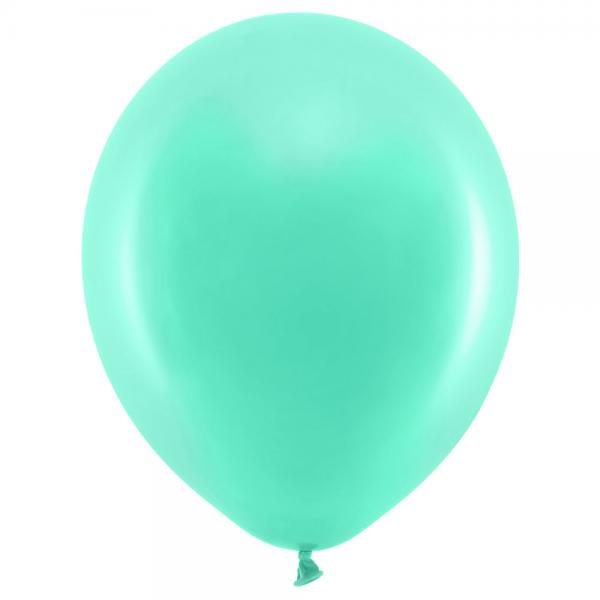 Rainbow Latexballonger Pastell Mintgrnne