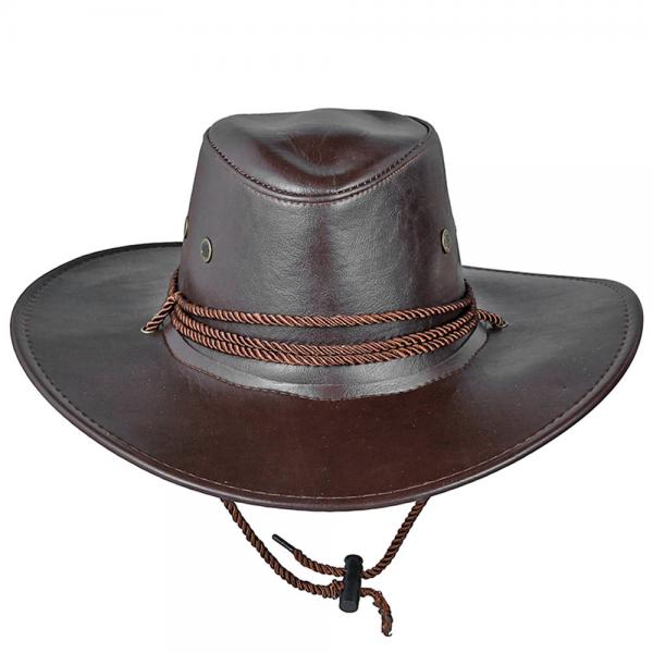 Cowboyhatt Mrkbrun