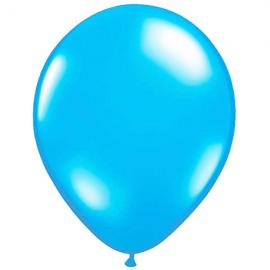 Metallic Ballonger Lyseblå 25-pakning