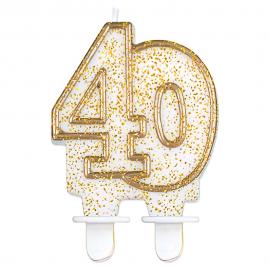 Kakelys 40 år Glitter