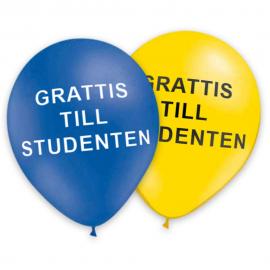 Ballonger Grattis Till Studenten 50-pakning