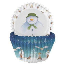 Muffinsformer Snowman