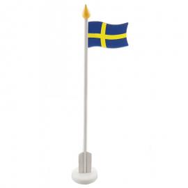 Bordflagg Svensk Flagg Tre