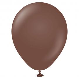 Brune Miniballonger Chocolate Brown