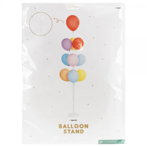 Ballongstativ med 13 Ballongholder 160 cm