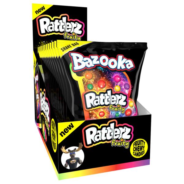 Bazooka Rattlerz Fruity 120g