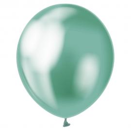 Latexballonger Chrome Mintgrønn Platinum