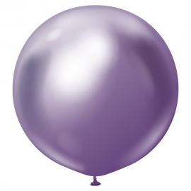 Lilla Gigantiske Chrome Latexballonger 2-pakning