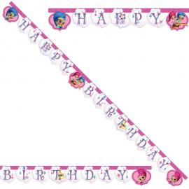 Shimmer and Shine Glitter Friends Happy Birthday Girlander