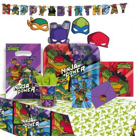 Teenage Mutant Ninja Turtles Bursdagspakke Deluxe 8 Pers