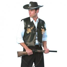 Cowboyvest Svart