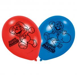 Super Mario Ballonger Røde & Blå