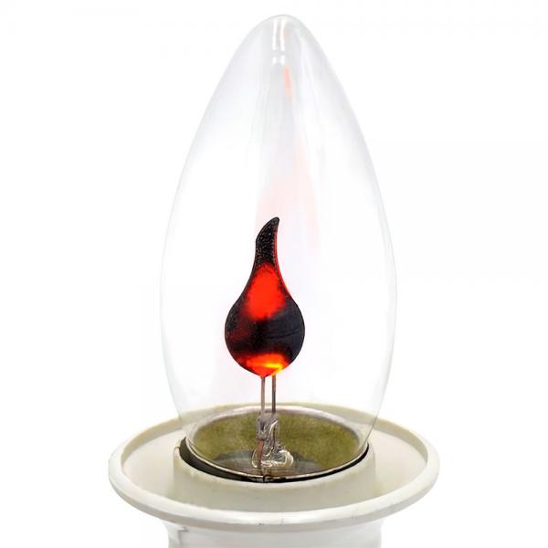 Lampe med Flamme