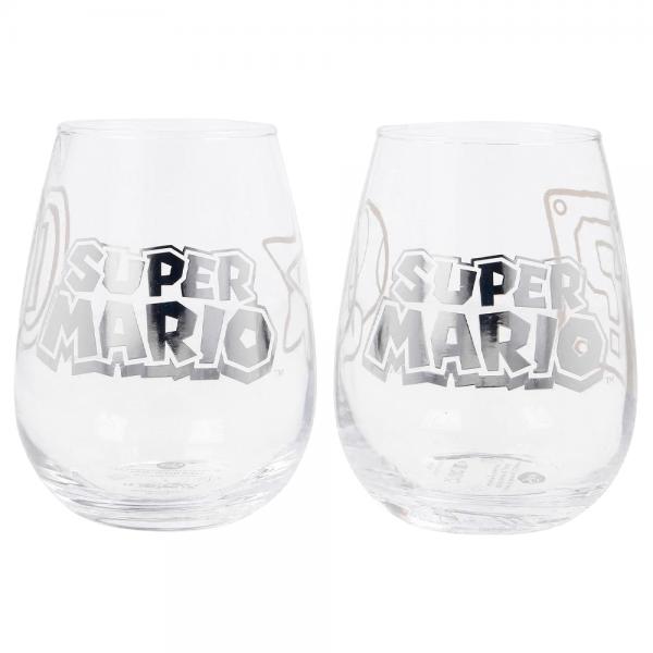 Super Mario Glass 2-pakning