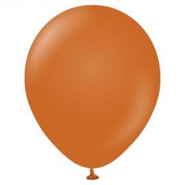 Oransje Store Standard Latexballonger Rust Orange