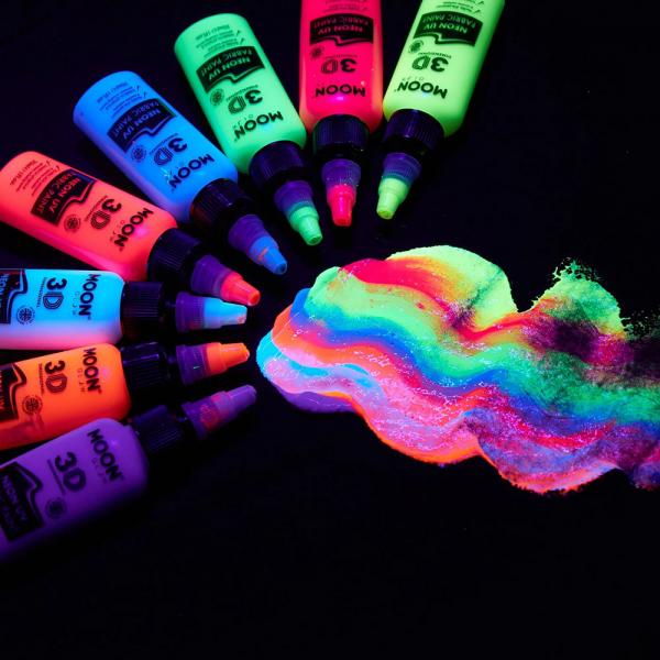 Moon Glow Neon UV Tekstilfarge 30 ml