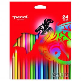 Penol Standard Fargeblyanter 24-pakning