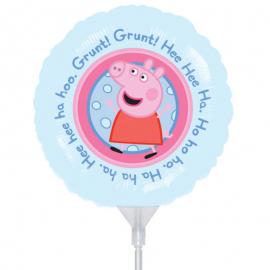 Peppa Gris Folieballong Blå