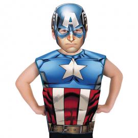 Captain America Utkledning Sett Barn