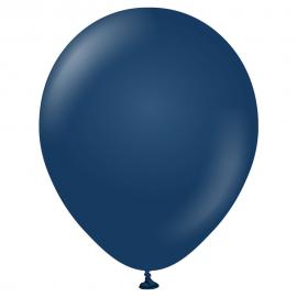 Blå Latexballonger Navy 25-pakning