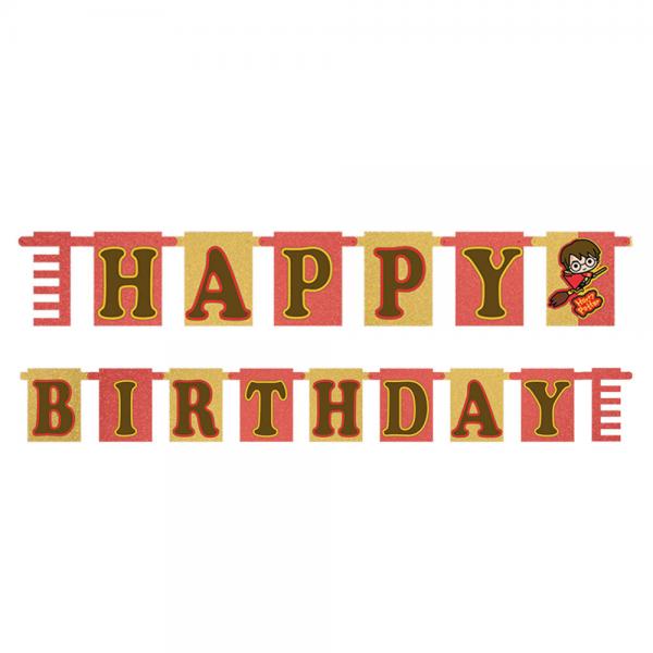 Harry Potter Happy Birthday Banner