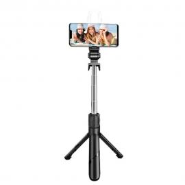 Selfie Stick LED med Stativ 70 cm