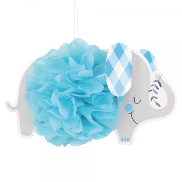 Babyshower Hengende Dekorasjoner Elefant Bl