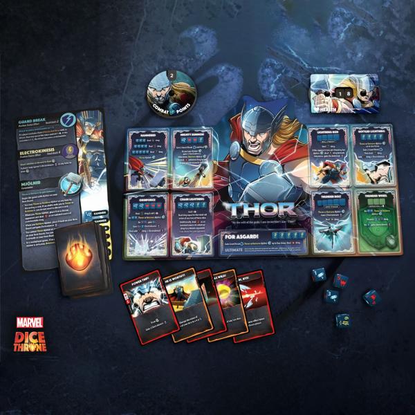 Marvel Dice Throne Spill