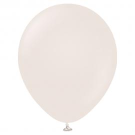 Beige Latexballonger White Sand 100-pakning