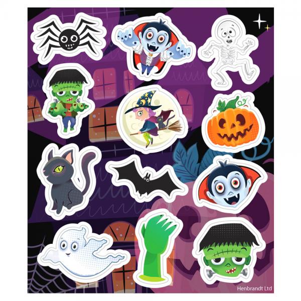 Halloween Spooky Stickers