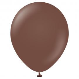 Brune Latexballonger Chocolate Brown