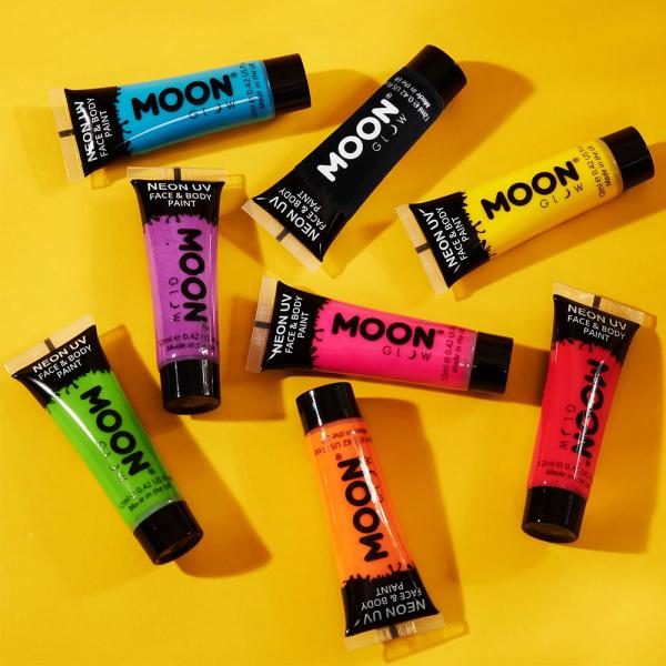 Moon Glow Neon UV Kropps- & Ansiktsfarge