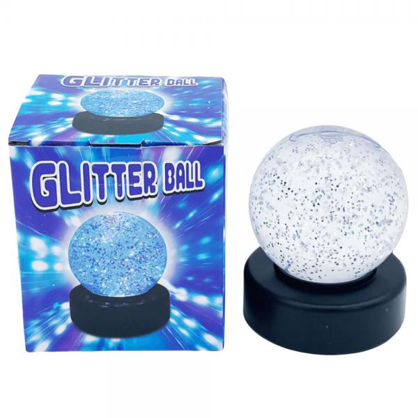 Glitterklode med Fargeskiftende LED