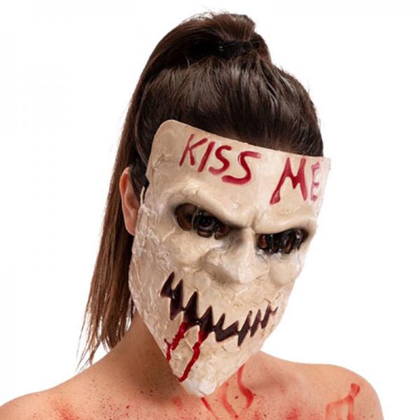 Kiss Me Halloweenmaske