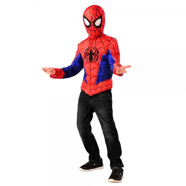 Spiderman Maske med Overdel Barn