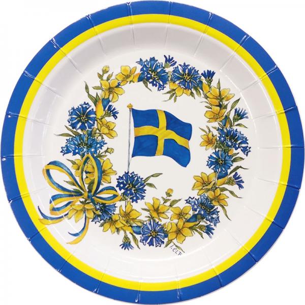 Asjetter Svensk Flagg