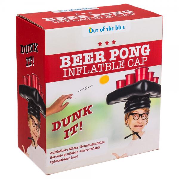 Beer Pong Oppblsbar Hatt