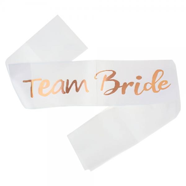 Team Bride Sash