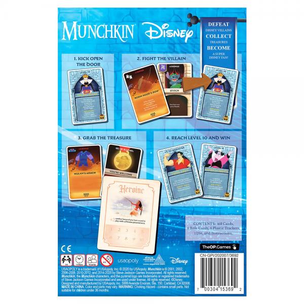 Munchkin Spill Disney