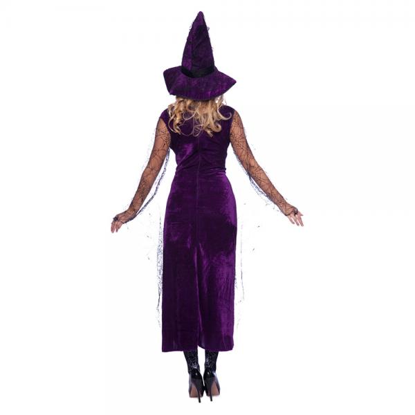 Purple Witch Kostyme Deluxe