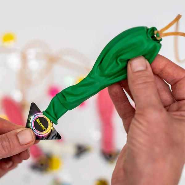 LED Mini Punch-Ballonger Flerfarget