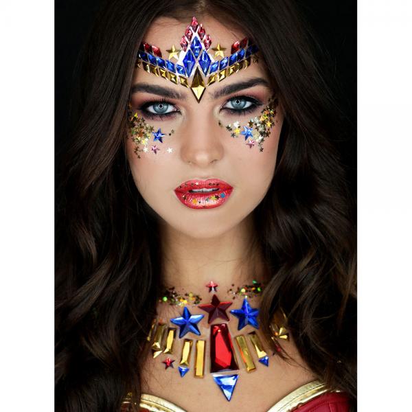 Wonder Woman Face Jewels