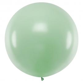 Gigantisk Latexballong Pastell Pistasjgrønn