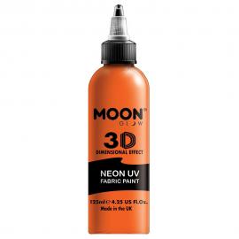 Moon Glow Neon UV Tekstilfarge Oransje 125 ml