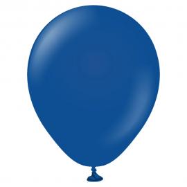 Blå Miniballonger Dark Blue 100-pakning