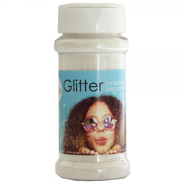 Glitter p Boks Hvit