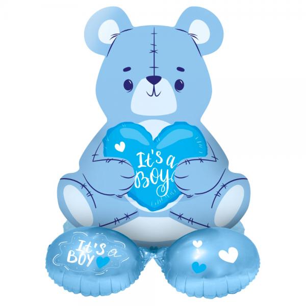 Stende Ballong Bamse It's A Boy