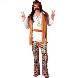 Woodstock Hippie Kostyme Medium